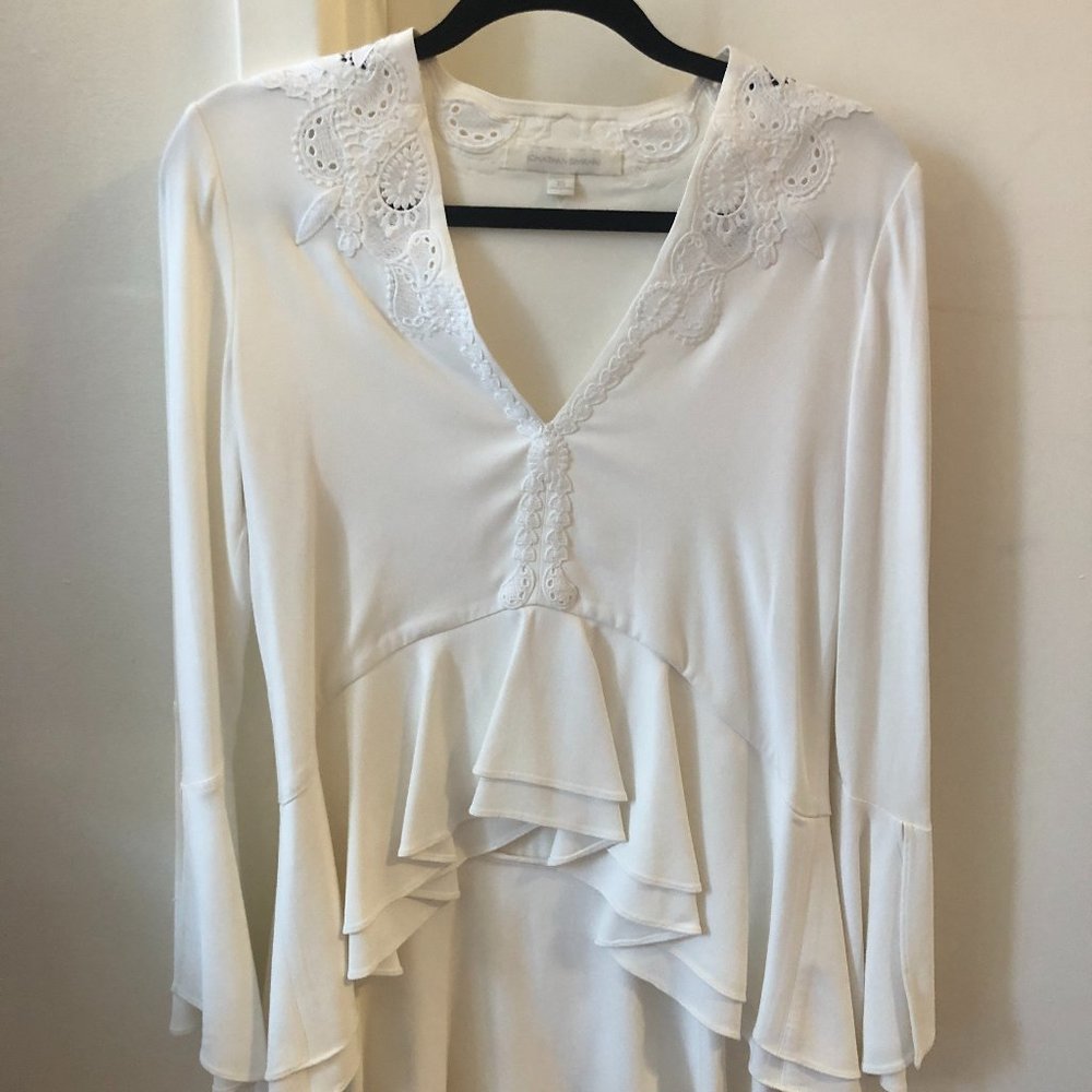 Jonathan Simkhai embroidered blouse